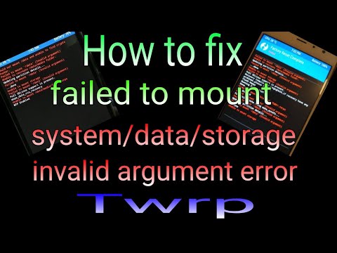 Tutorial atasi masalah Failed To Mount System (Invalid Argument) pada SPC Mobile S12 Noah via TWRP