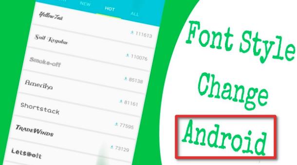 Cara Mengubah Tulisan Font SPC Mobile S7 Mars Tanpa PC