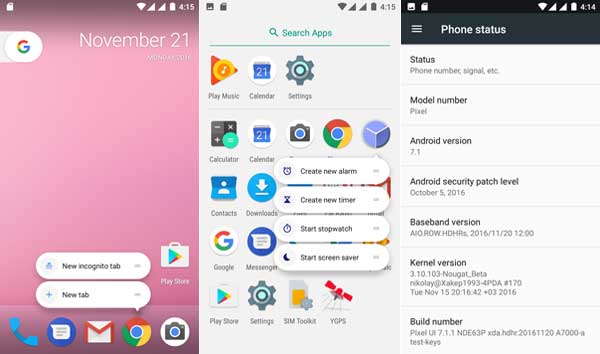 Custom ROM SPC Mobile S3 Phantom Pixel Experience