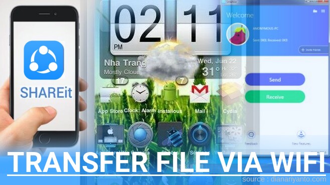 Transfer File via Wifi di SPC Mobile S1 Link Menggunakan ShareIt Terbaru