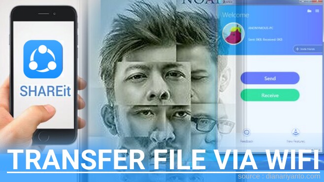 Mengenal Transfer File via Wifi di SPC Mobile S12 Mercury Menggunakan ShareIt Versi Baru
