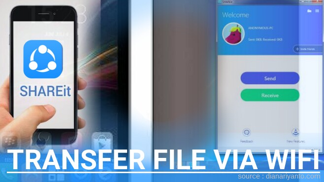Mengenal Transfer File via Wifi di SPC Mobile S15 Excel Menggunakan ShareIt Versi Baru