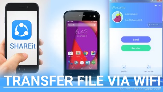 Mudahnya Transfer File via Wifi di SPC Mobile S15 Terra Menggunakan ShareIt Terbaru
