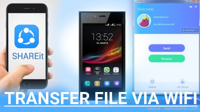 Tutorial Transfer File via Wifi di SPC Mobile S16 Flazz Menggunakan ShareIt Terbaru