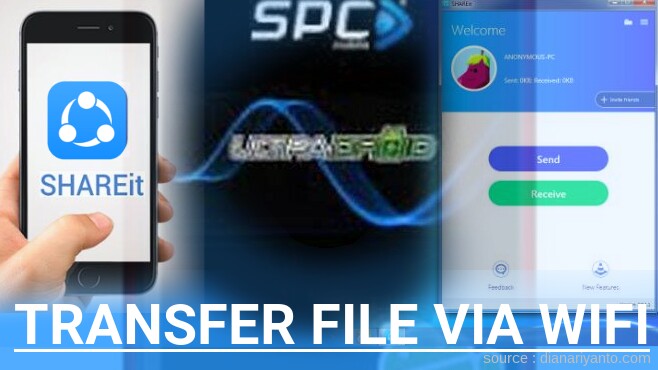 Tips Transfer File via Wifi di SPC Mobile S2 Carrera Menggunakan ShareIt Terbaru
