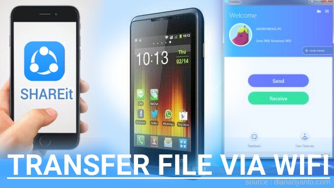 Cara Transfer File via Wifi di SPC Mobile S3 Maxx Menggunakan ShareIt Terbaru