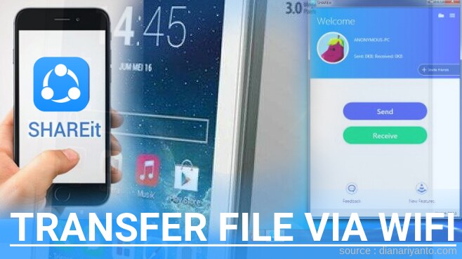 Tips Transfer File via Wifi di SPC Mobile S6 Thunder Menggunakan ShareIt Terbaru