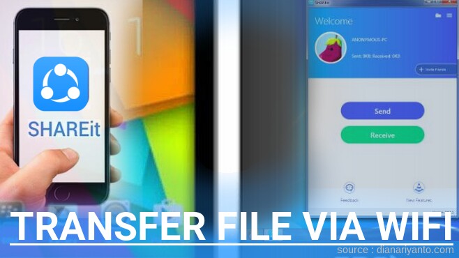 Mengenal Transfer File via Wifi di SPC Mobile S7 Sonic Menggunakan ShareIt Versi Baru