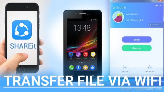 Tips Transfer File via Wifi di SPC Mobile S9 Nova Menggunakan ShareIt Terbaru